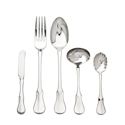 Violino 5 Piece Stainless Steel Hostess Set