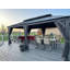 18 pi. L 12 pi. D Pavillon de jardin en aluminium