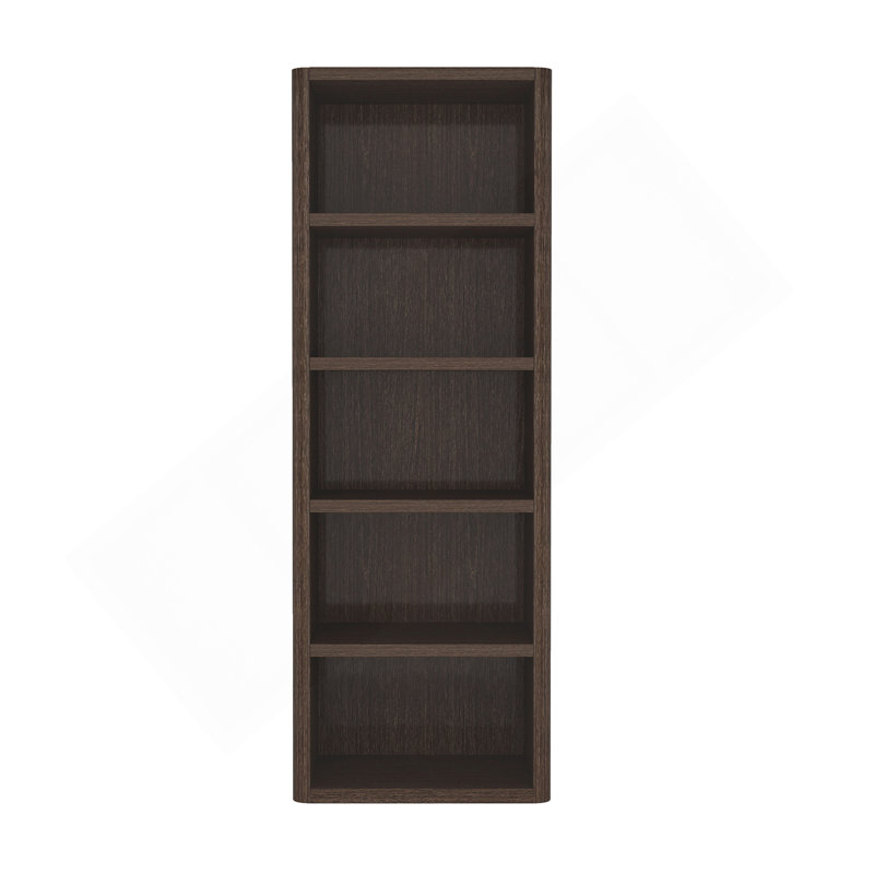 Bibliothèque ouverte 28 "en noyer foncé Rivington, Noyer foncé