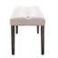 Banc rembourré capitonné en velours Heng Ming-1991003760