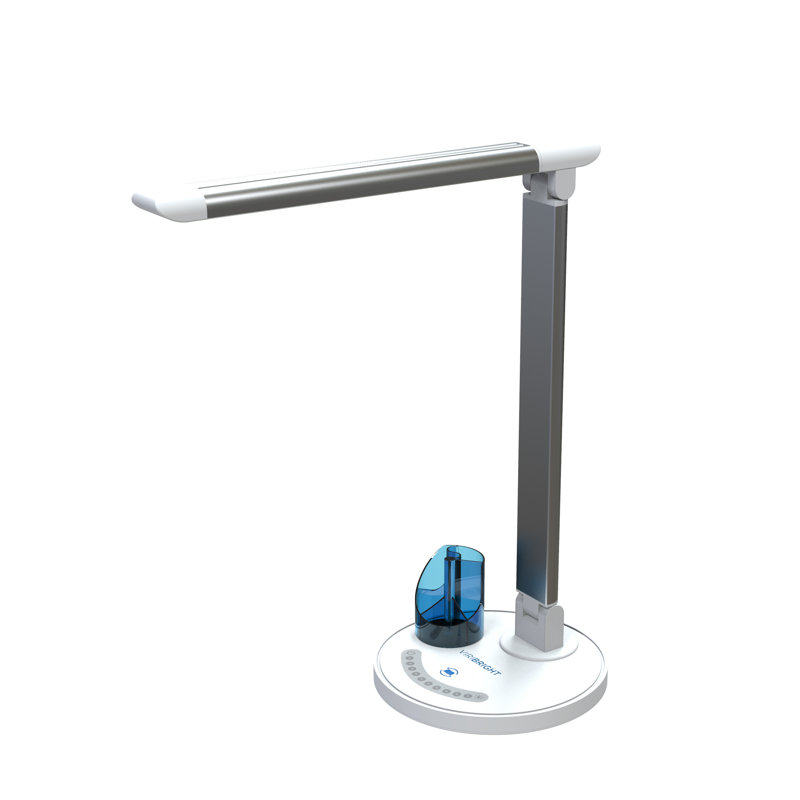 Daheemion Adjustable USB Desk Lamp, White