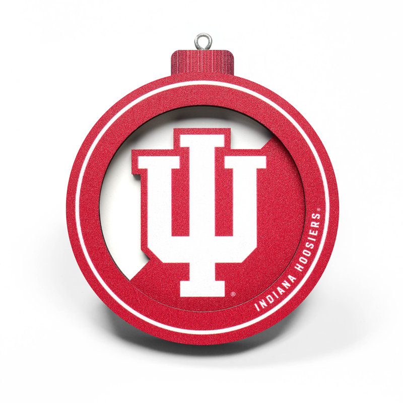Ornement NCAA Holiday, Hoosiers d'Indiana