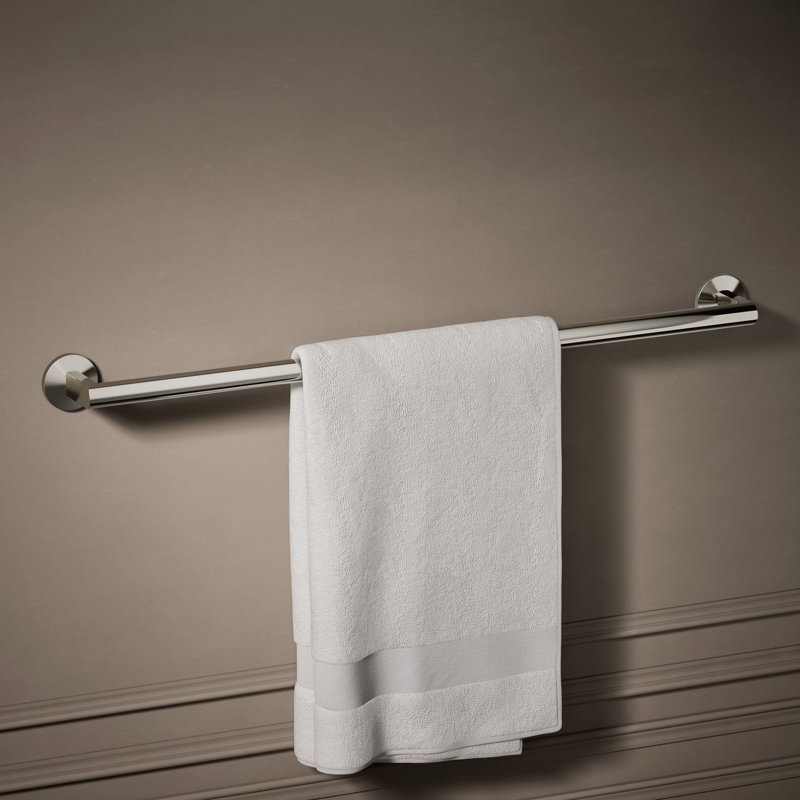 Components Towel Bar, Vibrant Polished Nickel, 30"W