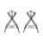 Folding Saddle Rack Freestanding Horse Saddle Stand for English Saddle