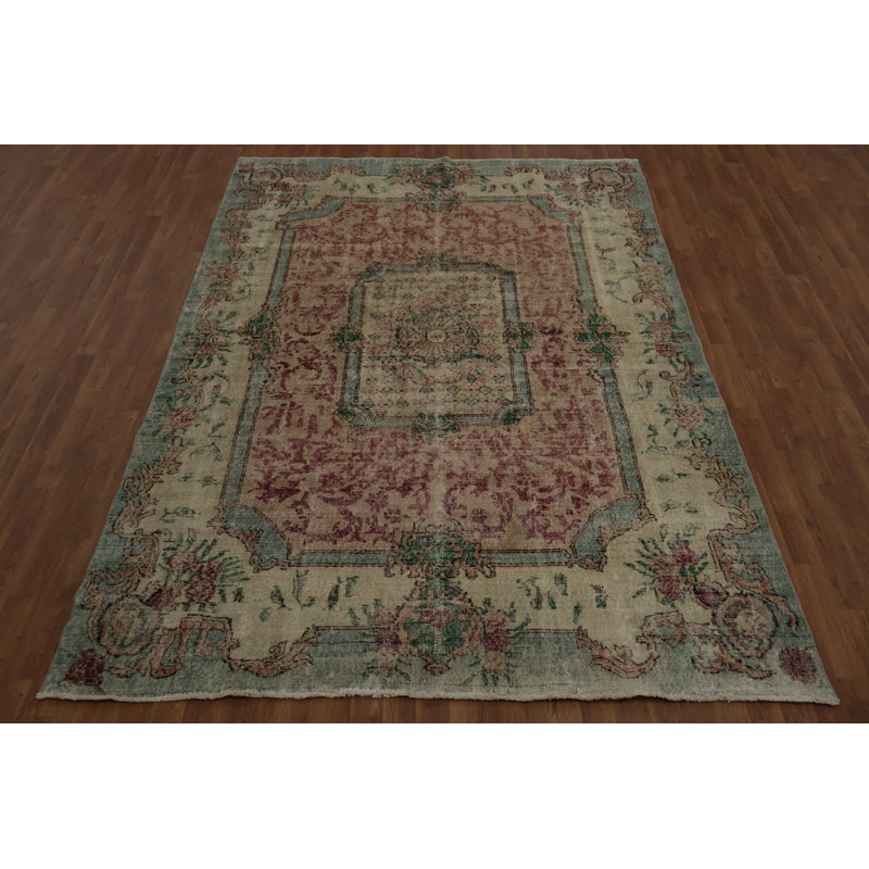 Tapis turc rétro Anatolian 7 x 9