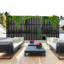 6 Ft H X 4 Ft W Metal Outdoor Privacy Screen-57809726