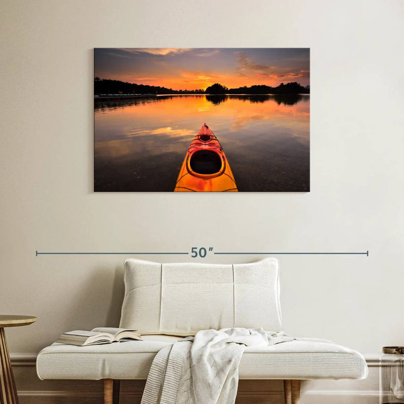 Kayak Mehar orange, H 26 po x l 39 po