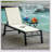 Outdoor Lounge Chair, Patio Lounger with 5-Position Reclining Backrest and 2 Wheels for Poolside