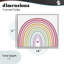 Giclée encadrée «Rainbow Love & Heart», conception par Susan Ball-525649699-525649700