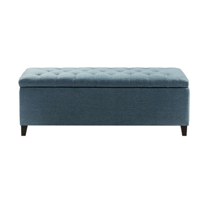 Polyester Upholstered Storage Bench -  Corrigan StudioÂ®, CDE0B05B5A794814AD326513EDE91190