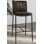 Tabouret Mayer brun truffe