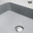 Cypress 21" L x 14" W x 5" H Rectangular Concrete Vessel Bathroom Sink with 12" H Faucet