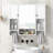 Wall Mounted Bathroom Cabinet with Mirror-126812620