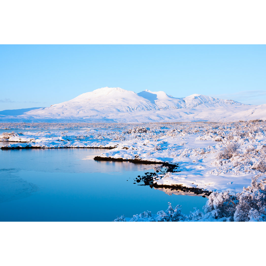 Thingvellir National Park In Winter by Mdulieu - Leinwandbild