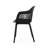 Azalea Outdoor Chair - Weather , Stable Structure, Minimalist Outlook, Black Polypropylene, 22.82In Depth, 22.13In Width, 32.6In Height, 12.1Lb Weight Chair To Weather, Strong Frame, Simple Design,
