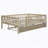 Wood Daybed With Trundle And Fence Guardrails-1104622499-1104622497