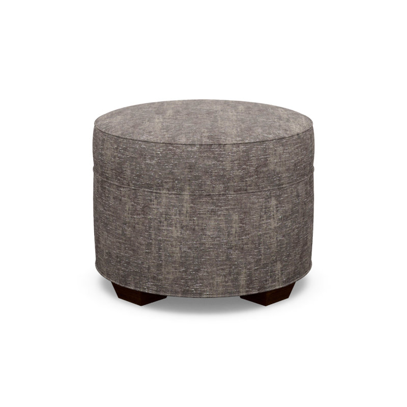 Round Ottoman, Walnut, 3906-73