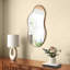 Asymmetrical Metal Wall Mirror-640007386-640007390