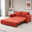 Canapé-lit convertible 3-en-1 en tissu Teddy