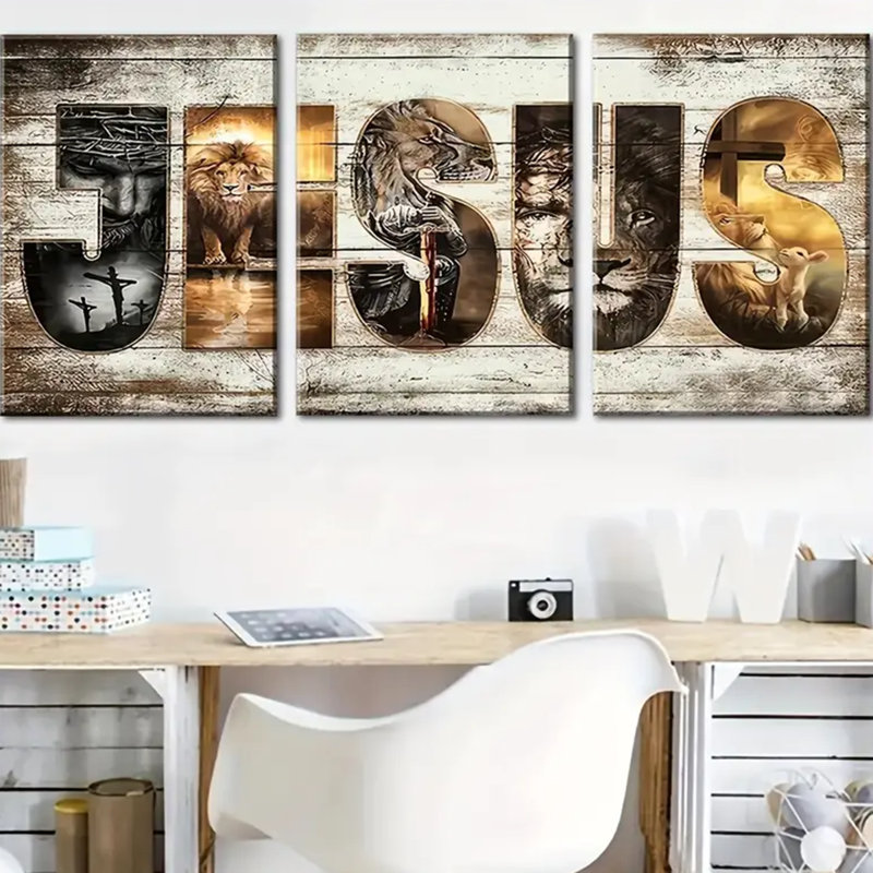 3 Piece Wrapped Canvas Print