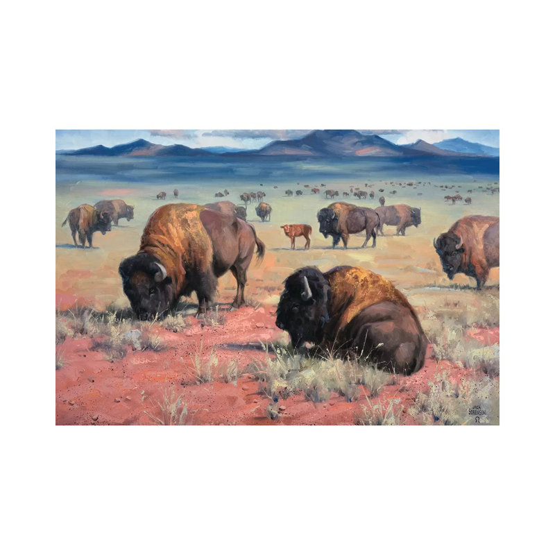 Home OntheRange by Jack Sorenson - Wrapped Canvas Painting, 66.04 cm H x 45.72 cm W x 3.175 cm D