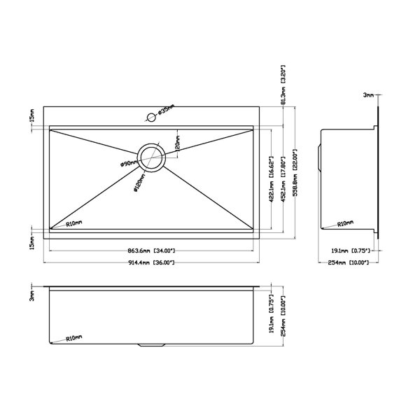 Dimensions du produit
