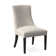 Tuxedo Slipper Dining Chair