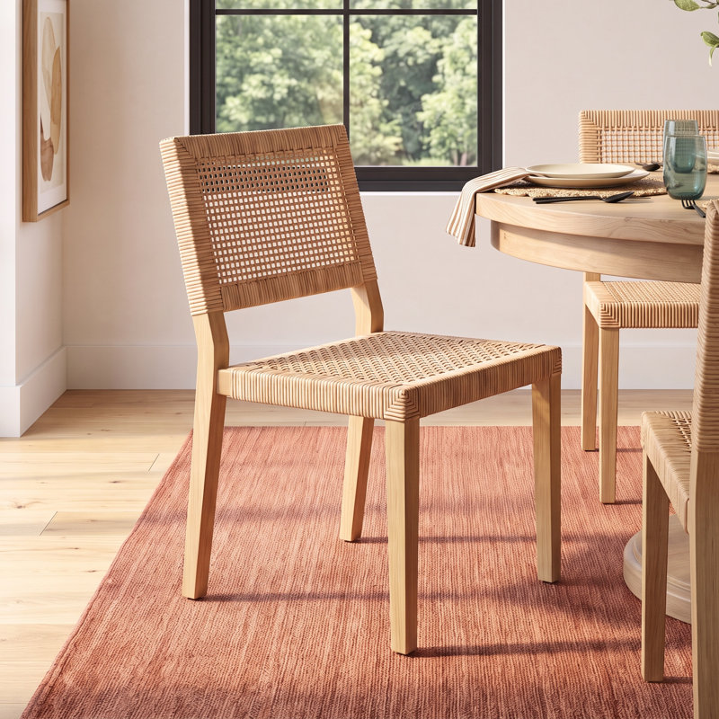 Alani Side Chair in Natural Brown