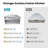 36" 900 CFM Convertible Insert Range Hood In Stainless Steel With Carbon Filters, LED Lights And Knob Control-124931320