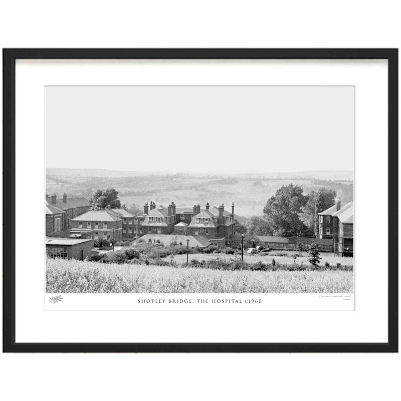 Shotley Bridge, The Hospital C1960 by Francis Frith - Single Picture Frame Print, 40cm H x 50cm W x 2.3cm D