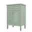 Meuble-lavabo de 24 po avec lavabo, comprenant un tiroir rabattable et deux tiroirs standard, tablette réglable-120332067
