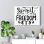Spirit Freedom - Wrapped Canvas Print