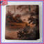 Misty Forest Deer Scene Bedding-123423534