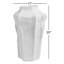 Sagebrook Home 20" Delrio Large Porcelain Vase, Gray