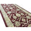 One-of-a-Kind Hand-Knotted High-Quality Maroon/Beige Runner