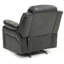 Fauteuil inclinable Daria, noir-249964996