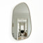 Miroir mural en bois aggloméré Free Form-709464270