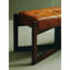 Waylan Genuine Leather Upholstered Bench