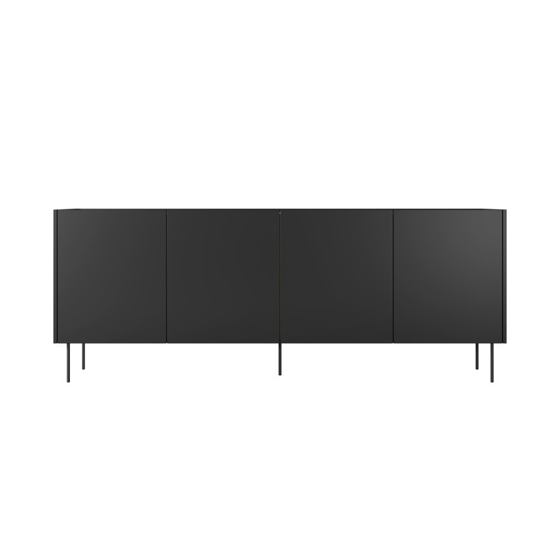 Catela 220cm Sideboard, Black