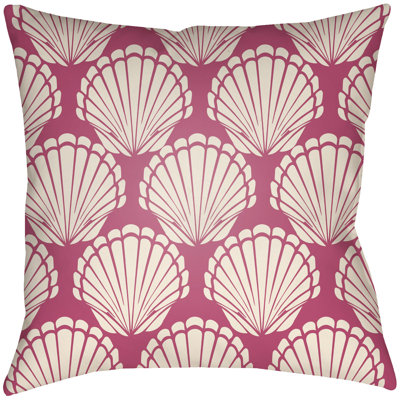 Litchfield Shell Outdoor Reversible Throw Pillow