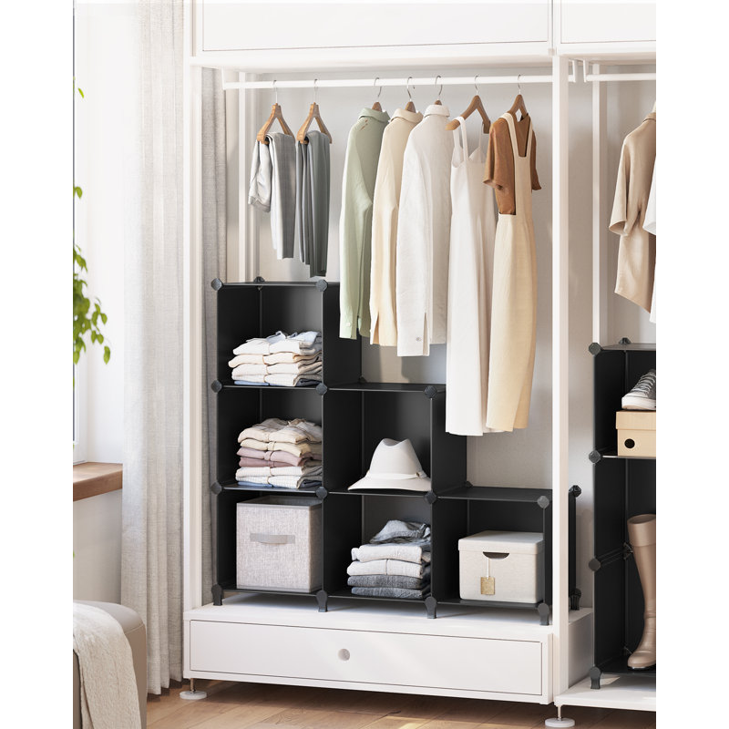 6 Pair Stackable Shoe Storage Cabinet