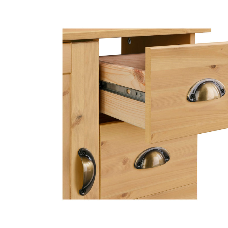 Charry 55cm Kitchen Pantry, Brown