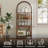 72" Tall Bookcase with Storage Shelves, Floor Standing Open Display Storage Shelf with Metal Frame, Large Organizer for Living Room, Home Office, Bedroom-1449364909