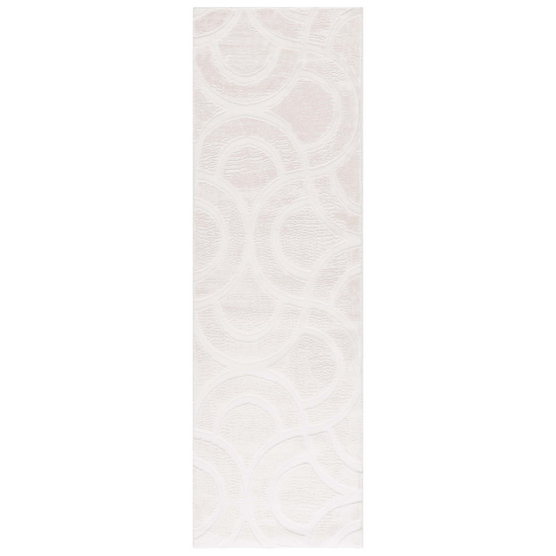 Zaniya Performance Machine Washable Geometric Rug, Runner 2'6" x 8'