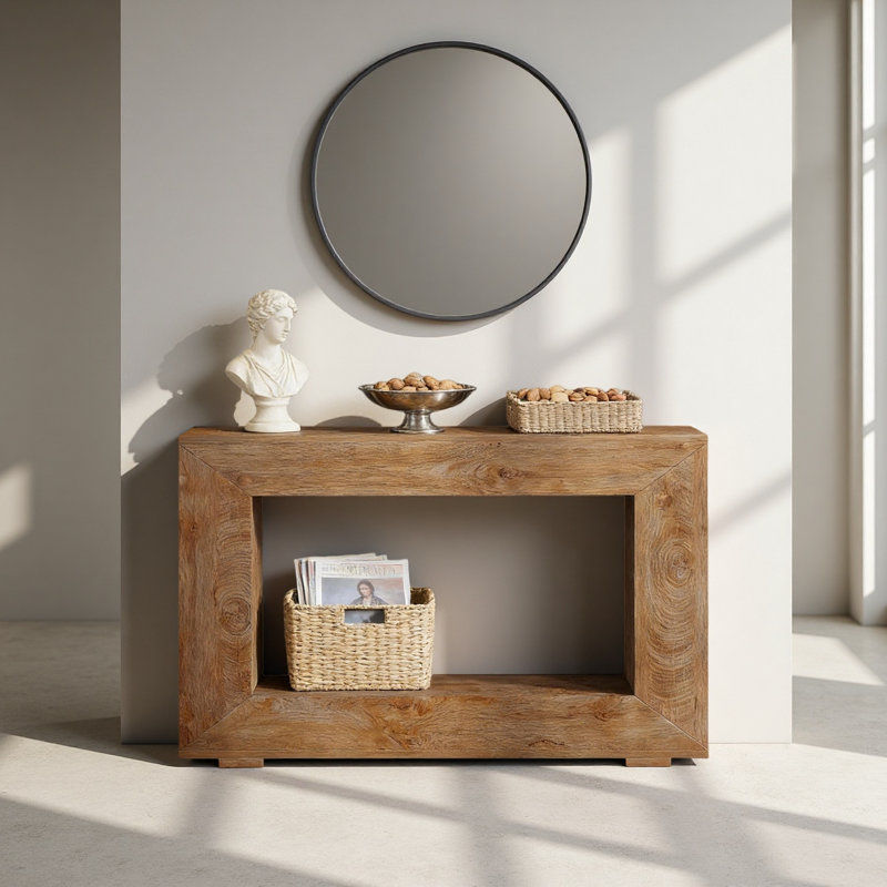 Entryway Sofa Table,Wood Side Table,Console Table, Wood