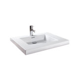 30" Cube Collection Lavatory, 2" Semi-Recessed