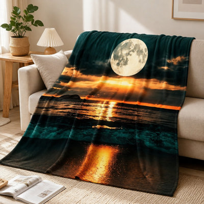 Jeté moelleux Moonlight Beach Sunset