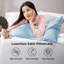 Ensemble de 2 taies d'oreiller en satin, 300 fils au pouce, GentleSoft ™-359644243-359644247