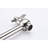 Wall Mounted Pot Filler In Brushed Nickel, Facilitates Filling, Double Handles For Precise Water Release, Exterior Mount Faucet Easy Flow Control, Corrosion And Fingerprint Surface, Quality Aerator