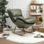 Chaise berçante moderne rembourrée-106228257
